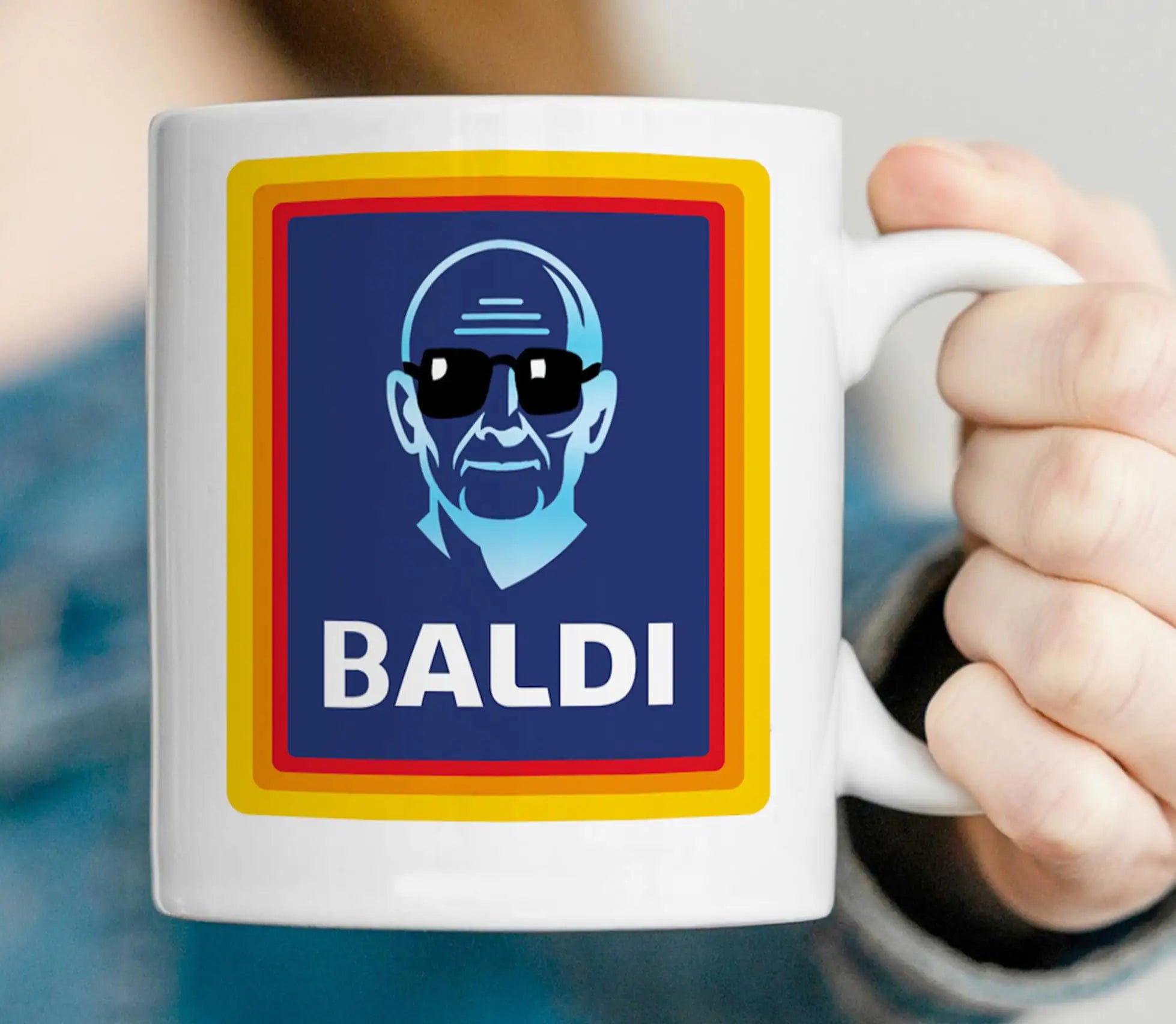 Funny Baldi Coffee Mug