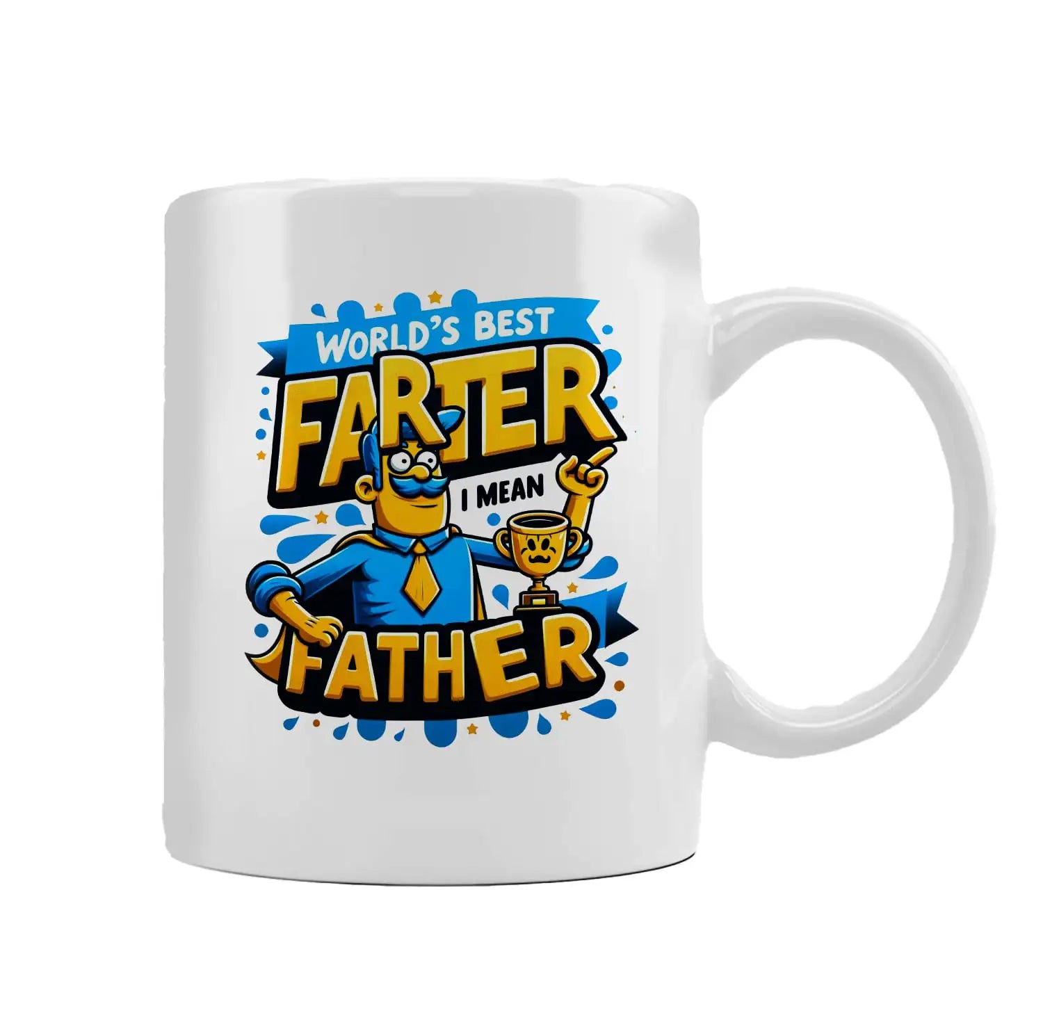 World's Best Farter novelty coffee mug 2