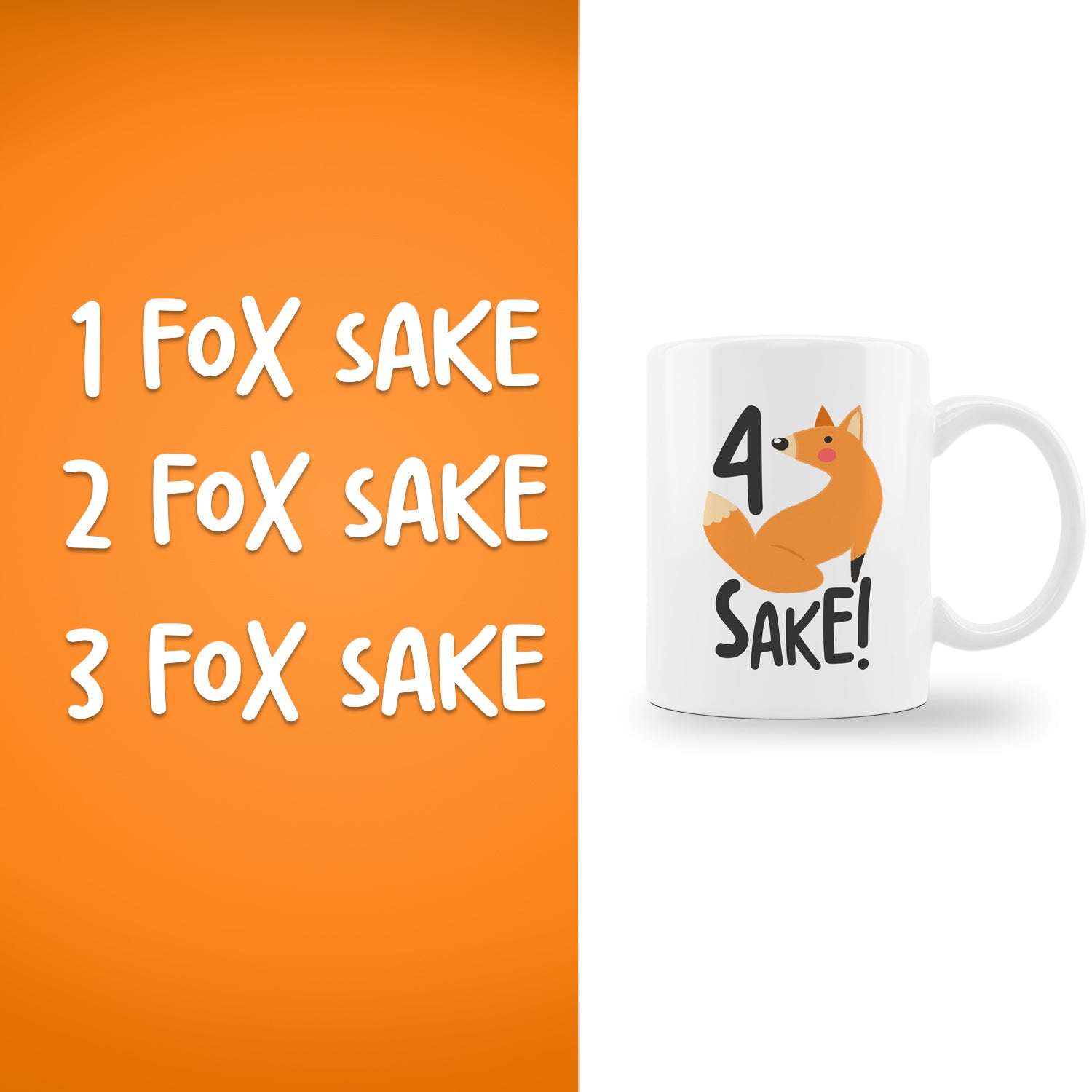 4 Fox Sake Coffee Mug