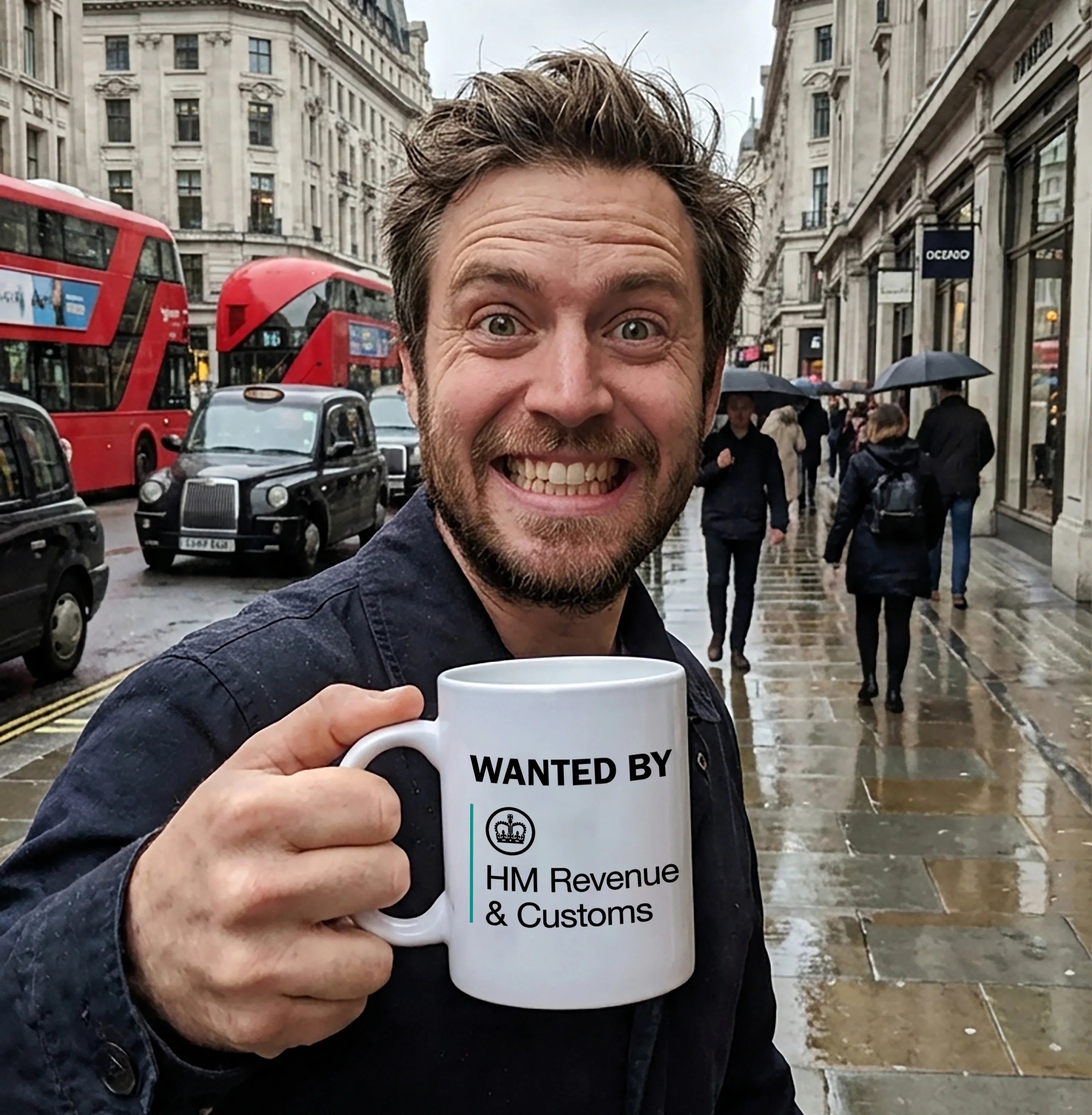 Wanted By HMRC Coffee Mug